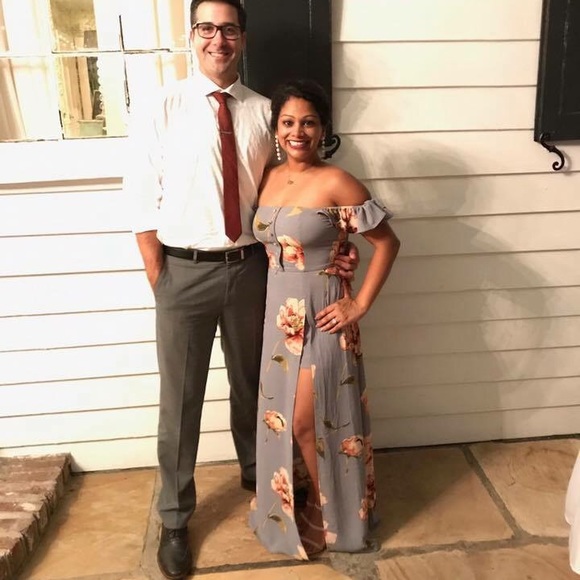 Long Maxi dress/floral gown - Picture 1 of 2